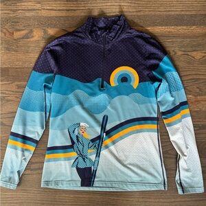 Krimson Klover “Here Comes The Sun” 1/4 Zip Base Layer